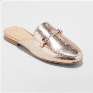 Rose Gold Loafers